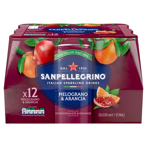 San Pellegrino Pomegranate & Orange