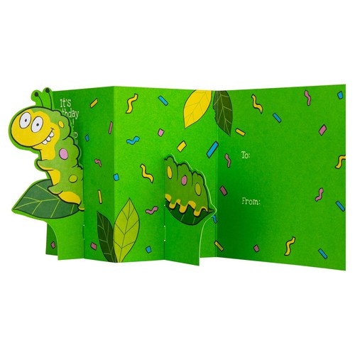 M&S Colin The Caterpillar Birthday Card
