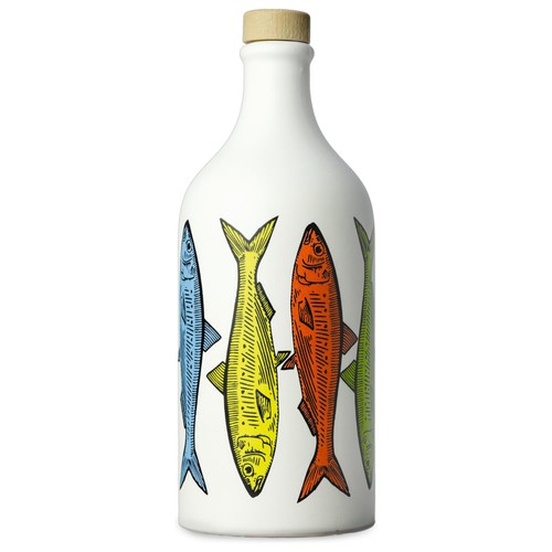 Muraglia Sardines Pop Art Collection Intense Fruity Extra Virgin Olive Oil