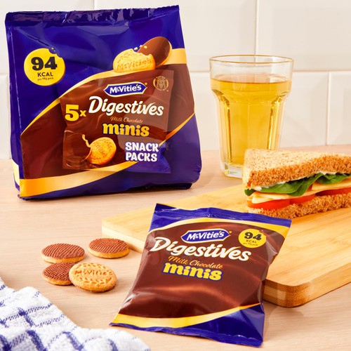 McVitie's Chocolate Digestive Mini Biscuits Multipack