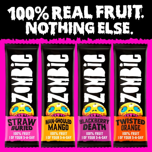 Zombie Fruit Bars Variety Multipack