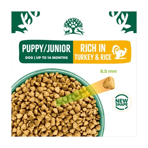 James Wellbeloved Puppy Junior Dry Dog Food Turkey & Rice