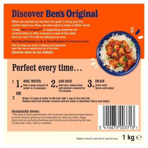 Ben's Original Long Grain Rice