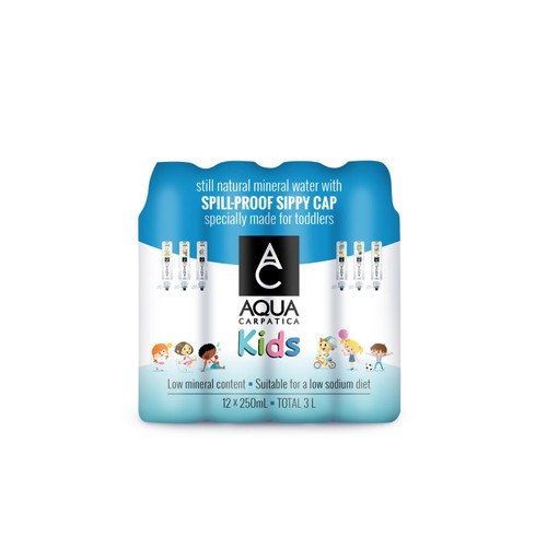 AQUA Carpatica Kids Sportscap Still Natural Mineral Water
