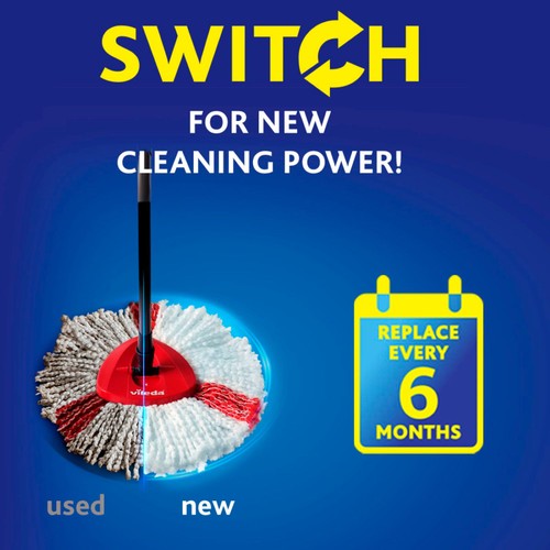 Vileda Turbo 2in1 Spin Mop and Bucket Set