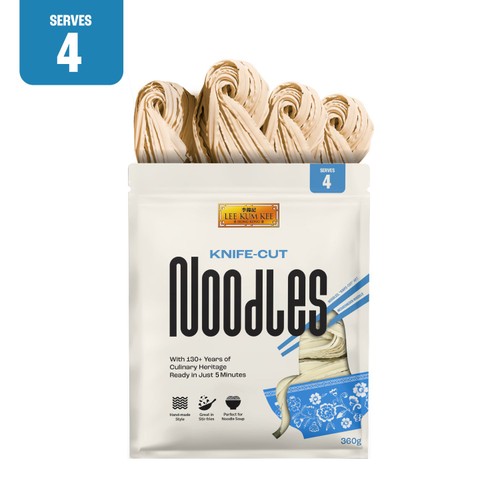 Lee Kum Kee Knife-Cut Noodles (4 portion)