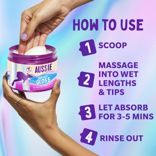 Aussie Oh My Gloss Hair Mask