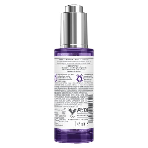 Dove Serum Density & Growth