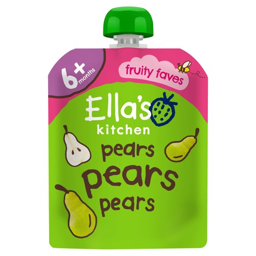 Ella's Kitchen Pears First Tastes Baby Food Pouch 6+ Months