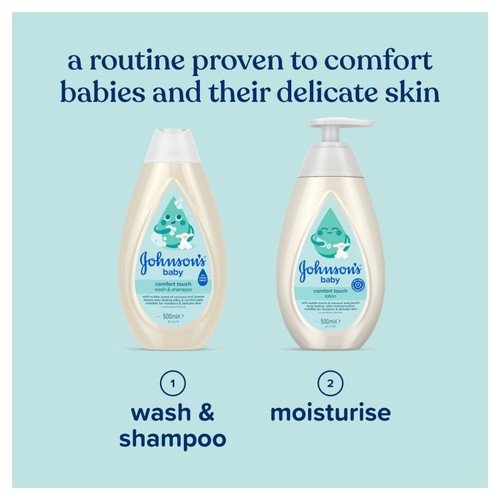 Johnson's Baby Comfort Touch Wash & Shampoo