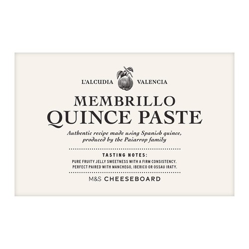 M&S Membrillo Quince Paste