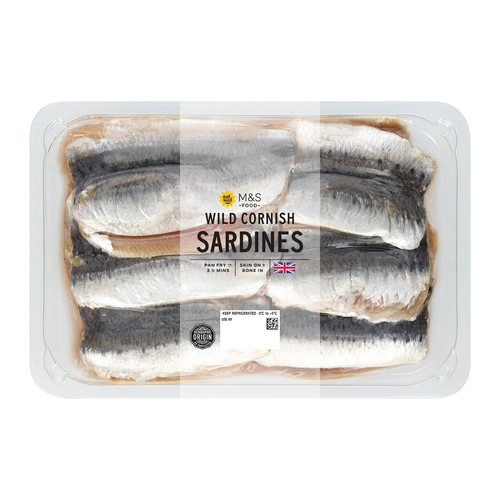 M&S Wild Cornish Sardines