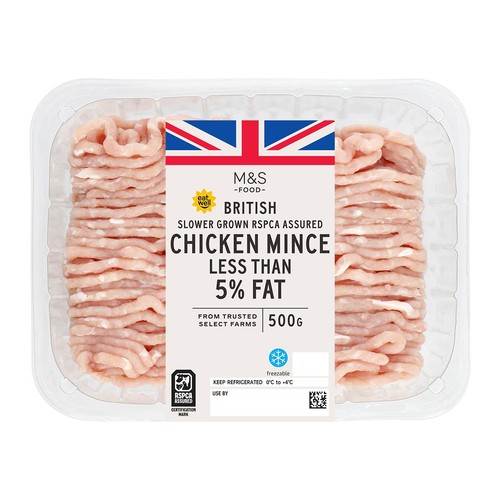 M&S British Less Than 5% Fat Chicken Mince