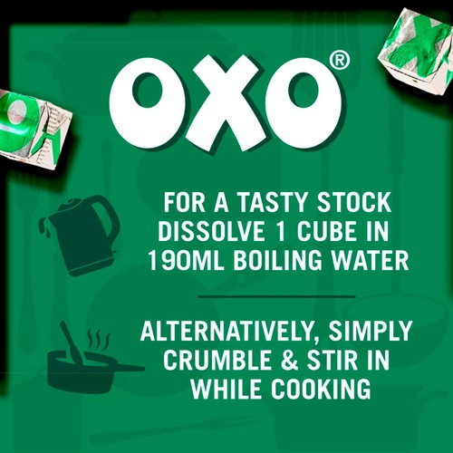 Oxo 24 Vegetable Stock Cubes