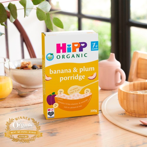 HiPP Organic Banana & Plum Porridge 7+ Months