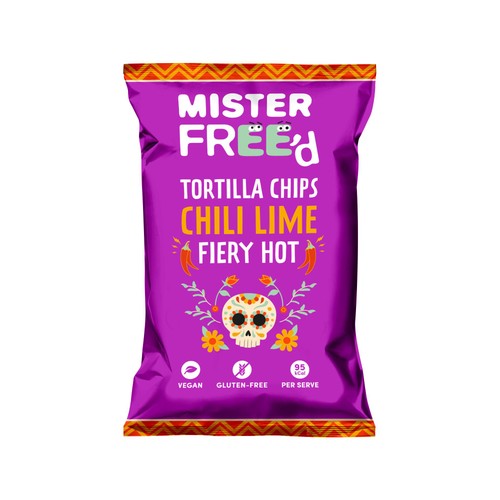 Mister Free'd Tortilla Chips with Chili and Lime