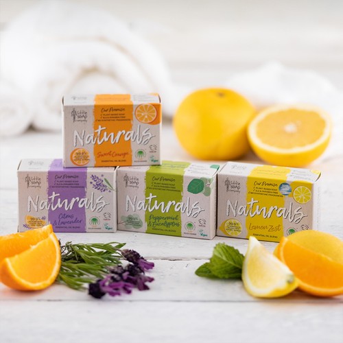 Little Soap Company Naturals Bar Soap Sweet Orange