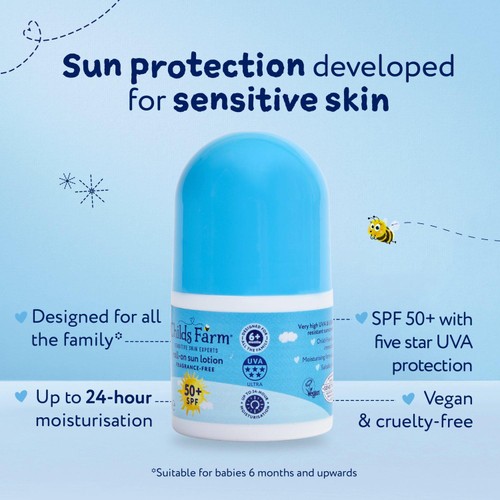 Childs Farm 50+ SPF Roll-On Sun Lotion