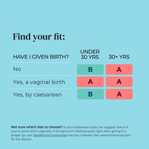 Mooncup Original Menstrual Cup, Size A