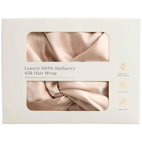 M&S Pure Mulberry Silk Hair Wrap, Pink