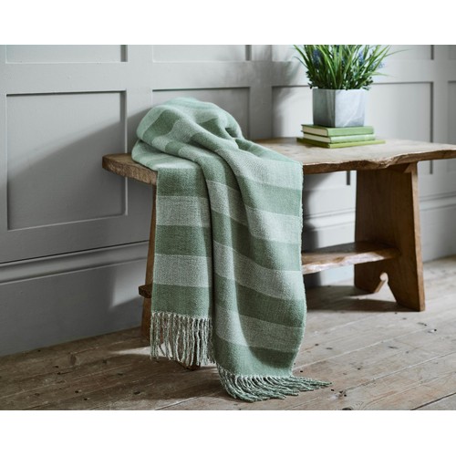 The Lyndon Company Elgin Woven Throw, Green