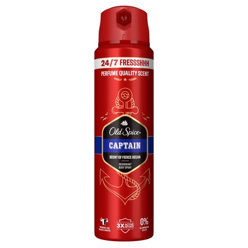 Old Spice Deodorant Spray Captain