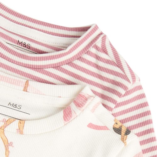 M&S Ballerina PJs, 2-3 Y, Pink Mix