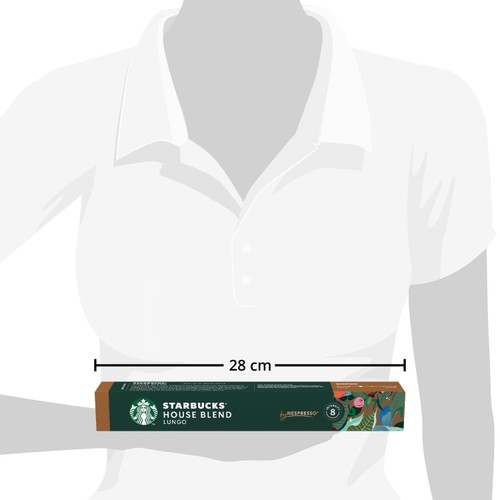 STARBUCKS by NESPRESSO House Blend Lungo Coffee Pods
