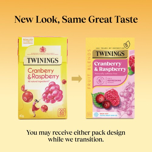 Twinings Cranberry & Raspberry Tea
