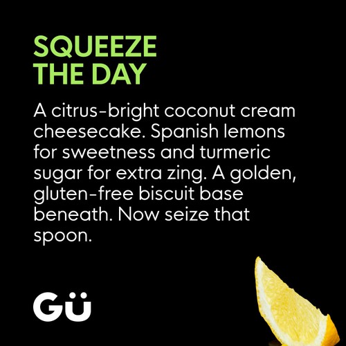 Gu Plant Spanish Lemon Cheesecake Dessert