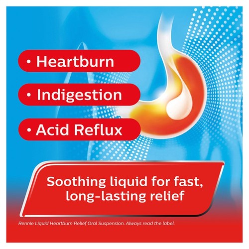 Rennie Liquid Heartburn Relief Oral Suspension