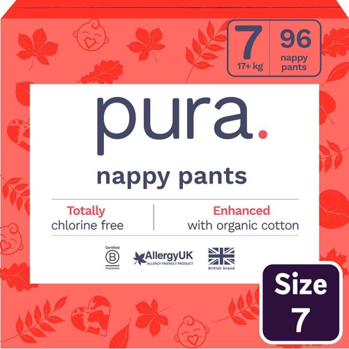 Pura Nappy Pants Size 7 Multi Pk 6x16