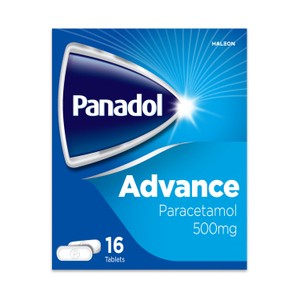 Panadol Extra Advance 500mg Paracetamol Caffeine Pain Relief Tablets