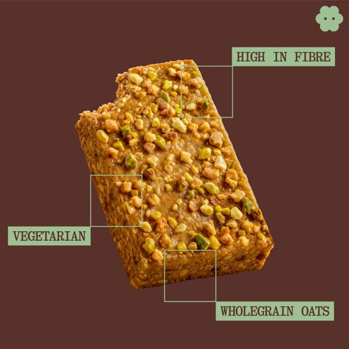 Graze White Chocolate & Pistachio Blondies