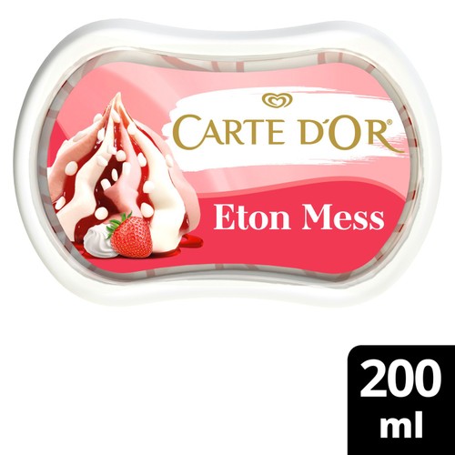 Carte D'Or Mini Indulgence Eton Mess Ice Cream Tub Dessert