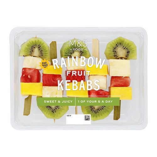 M&S Rainbow Fruit Kebabs