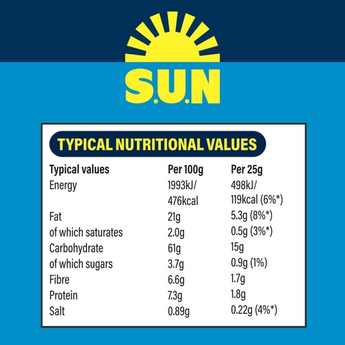 SUN Bites Lightly Salted Sharing Bag Crisps