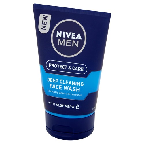 NIVEA MEN Protect & Care Deep Cleaning Face Wash 