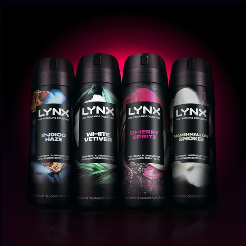 Lynx Fine Fragrance Collection Premium Deodorant Bodyspray Cherry Spritz