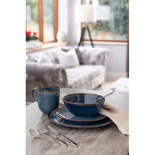 Mason Cash Reactive Blue Dinner Plate