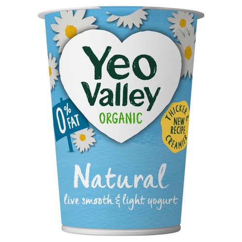Yeo Valley Organic 0% Fat Natural Yoghurt