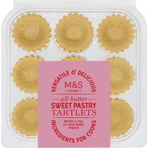 Mini All Butter Sweet Pastry Tartlets