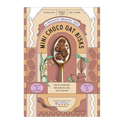 M&S Mini Choco Oat Bisks