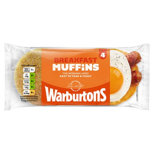 Warburtons Toasting Muffins