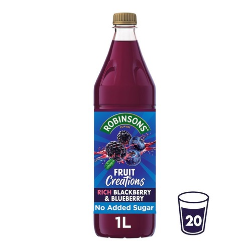 Robinsons Fruit Creations Blackberry and Blueberry