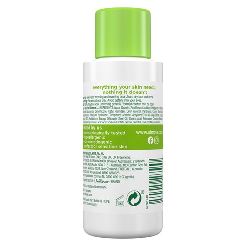 Simple Hydrating Light Moisturiser Travel Size