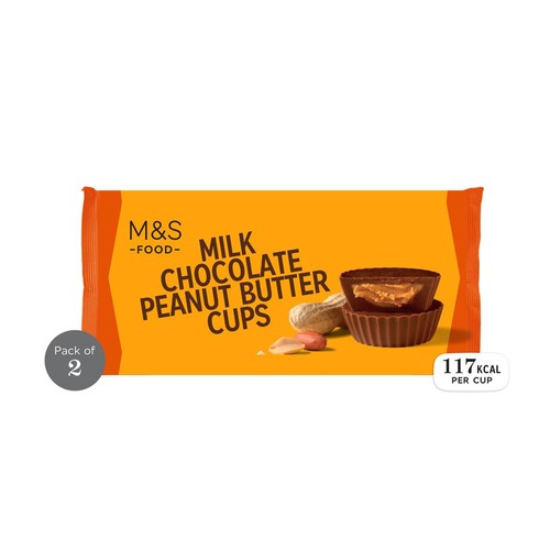 M&S Milk Chocolate Peanut Butter Cups