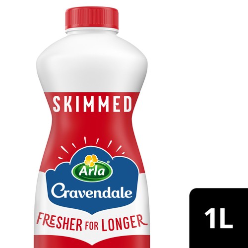 Cravendale Filtered Fresh Skimmed Milk Fresher for Longer