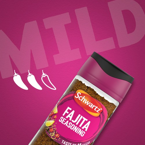 Schwartz Fajita Seasoning Jar