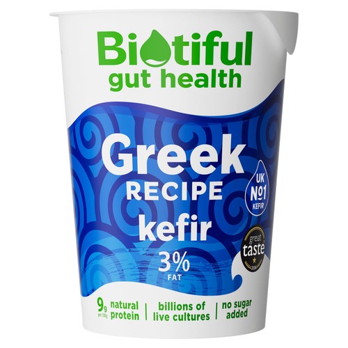 Biotiful Gut Health Kefir Yogurt Greek Recipe 3%